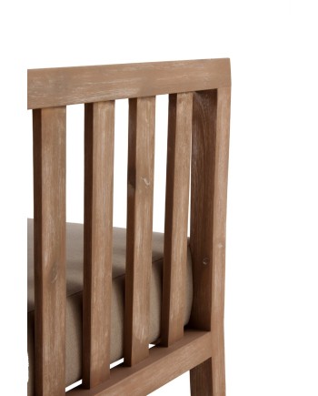 Fauteuil, Legno