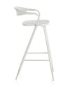 banqueta estrutura de metal em branco