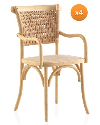 Lot de 4 chaises, Martt