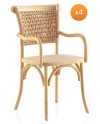 Lot de 4 chaises, Martt