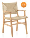 Lot de 4 chaises, Vevi