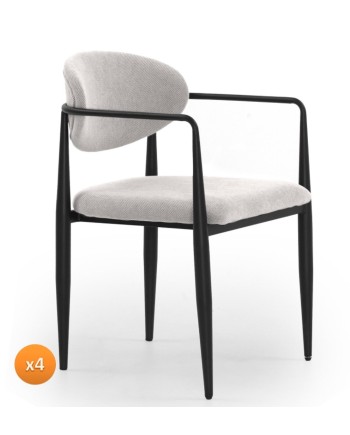 Lot de 4 fauteuils, Querqui