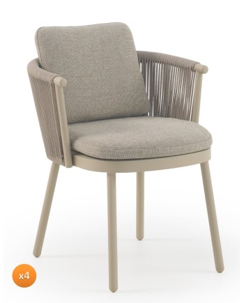 Pack de 4 sillones, Sabbia1