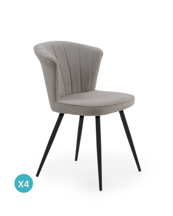 Lot de 4 chaises, Ceilo