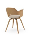 Lot de 4 fauteuils, Tambole