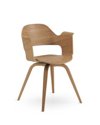 Lot de 4 fauteuils, Poila