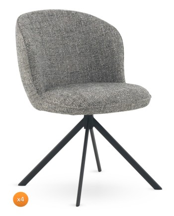 Lot de 4 chaises, Sucau