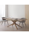 Mesa de folha extensível, Huma
