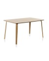mesa madera de contrachapado de roble 150x90 cm