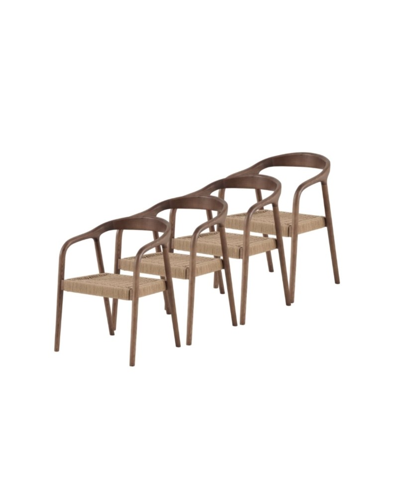 Lot de 4 fauteuils, Dorot