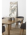 mesa madera de contrachapado de roble 150x90 cm