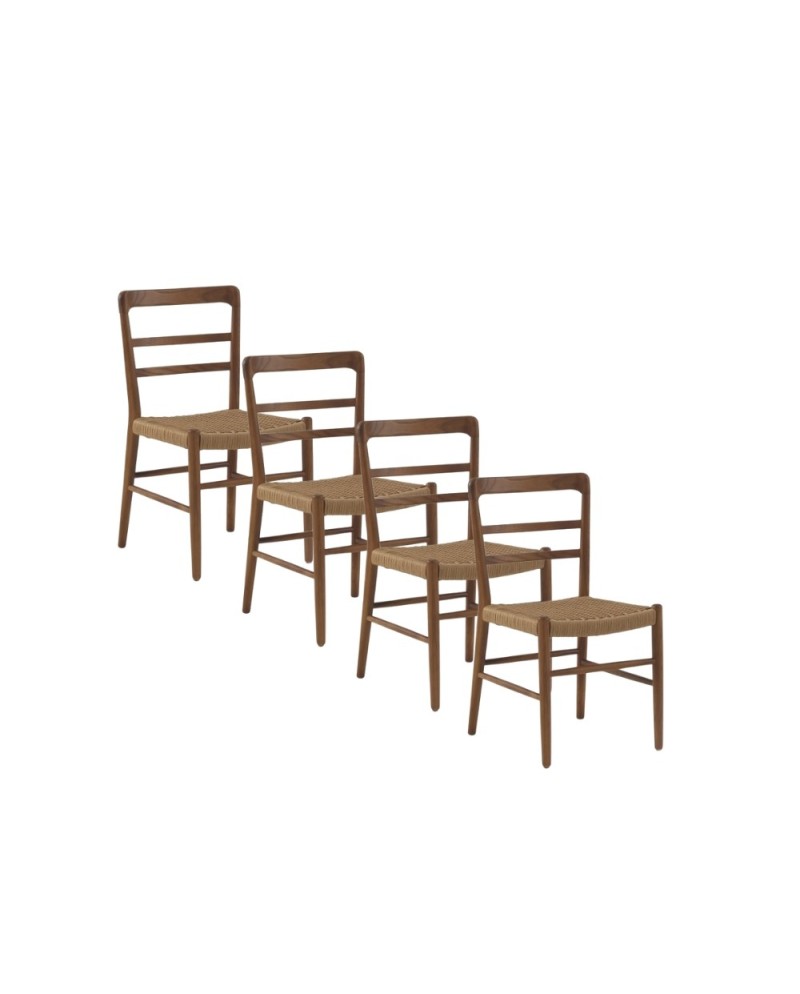 Lot de 4 chaises, Walia