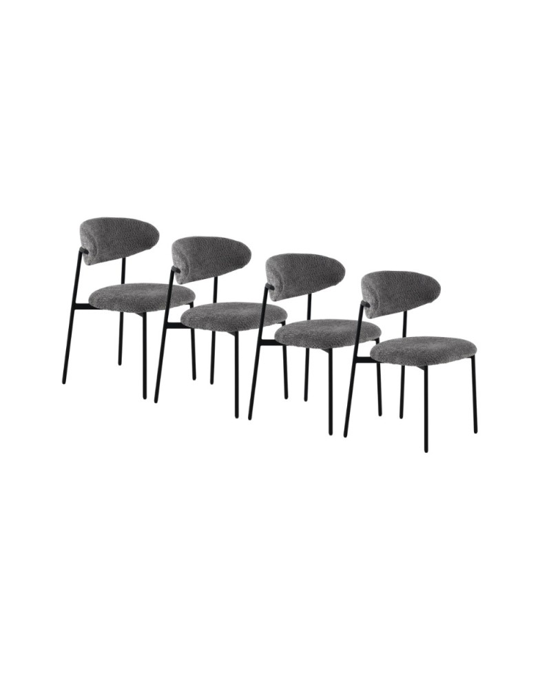 Lot de 4 chaises, Laruz