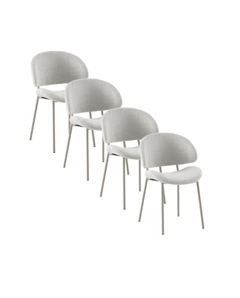 Lot de 4 chaises, Tesman