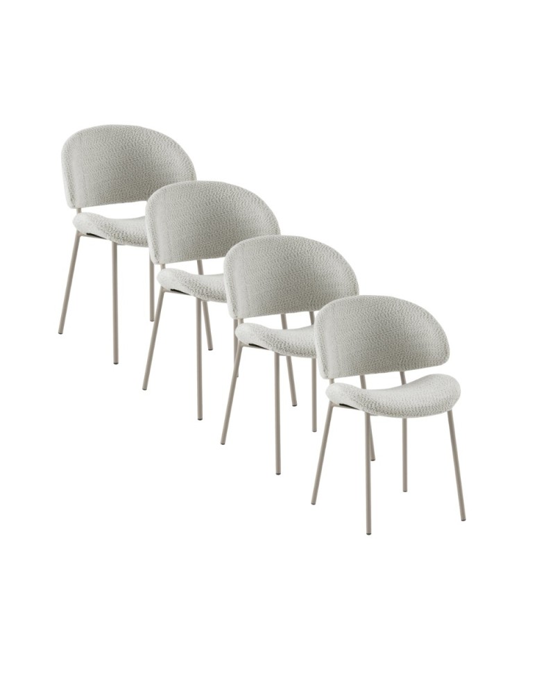 Lot de 4 chaises, Gorga