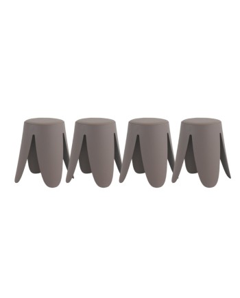 Lot de 4 tabourets, Toska