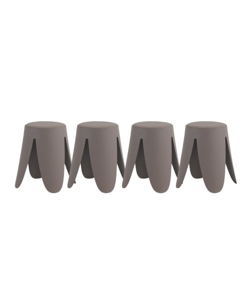 Lot de 4 tabourets, Toska