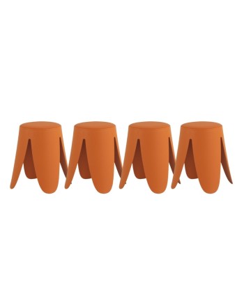 Lot de 4 tabourets, Kusta