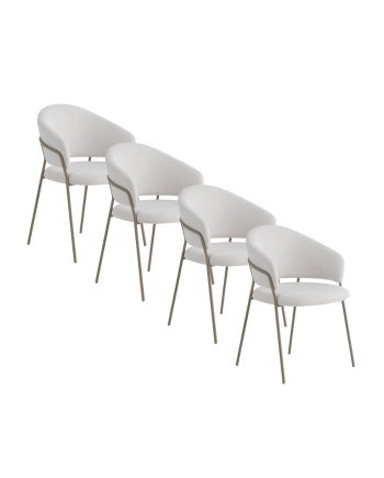 Lot de 4 fauteuils, Walo
