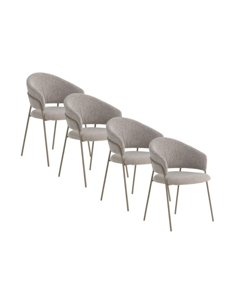 Pack de 4 sillones, Mipur