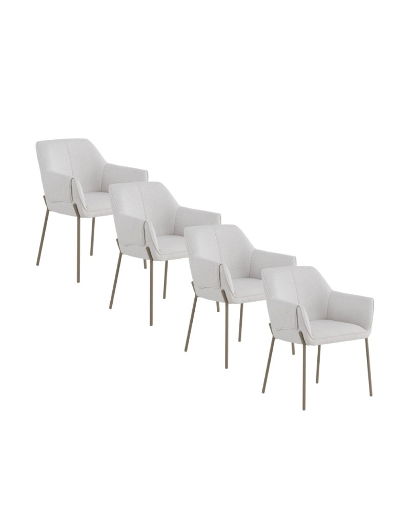 Lot de 4 fauteuils, Lowa