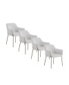Lot de 4 fauteuils, Lowa