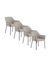 Lot de 4 fauteuils, Ytpas