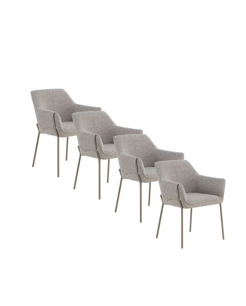 Pack de 4 sillones, Rumpi