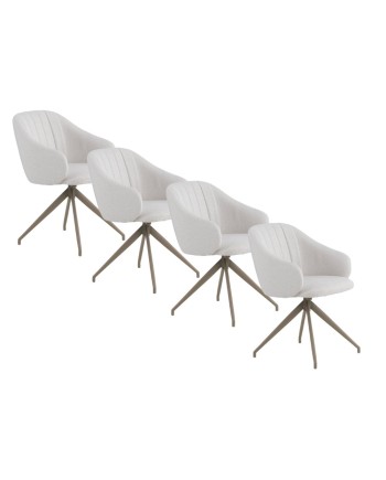 Lot de 4 fauteuils, Jaenda