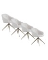 Lot de 4 fauteuils, Jaenda