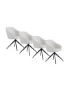 Lot de 4 fauteuils, Lugue