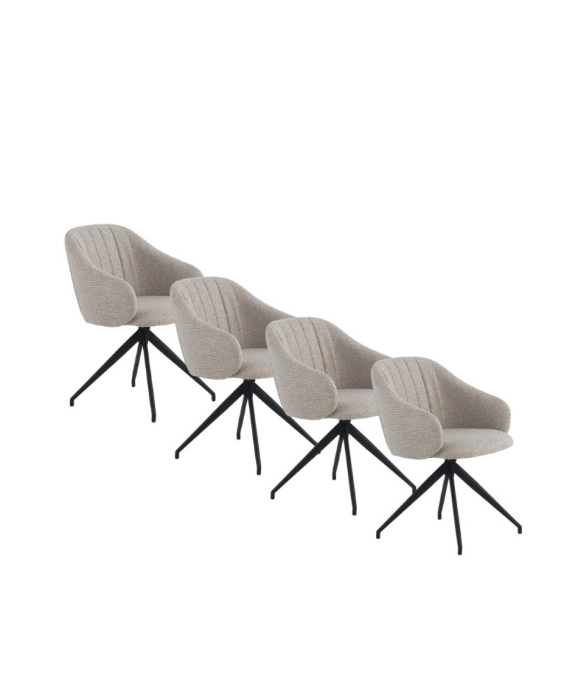 Pack de 4 sillones, Ximer