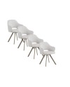 Lot de 4 fauteuils, Guelor