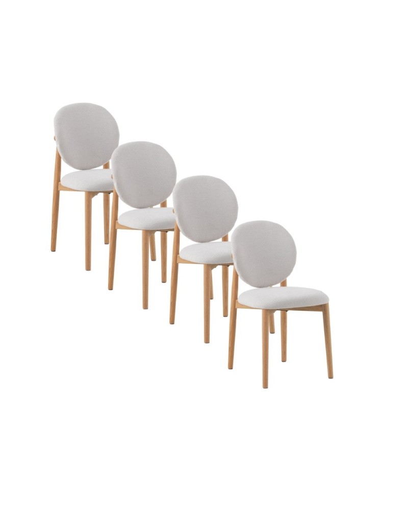 Lot de 4 chaises, Sirpa