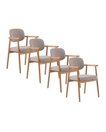 Lot de 4 fauteuils, Takro