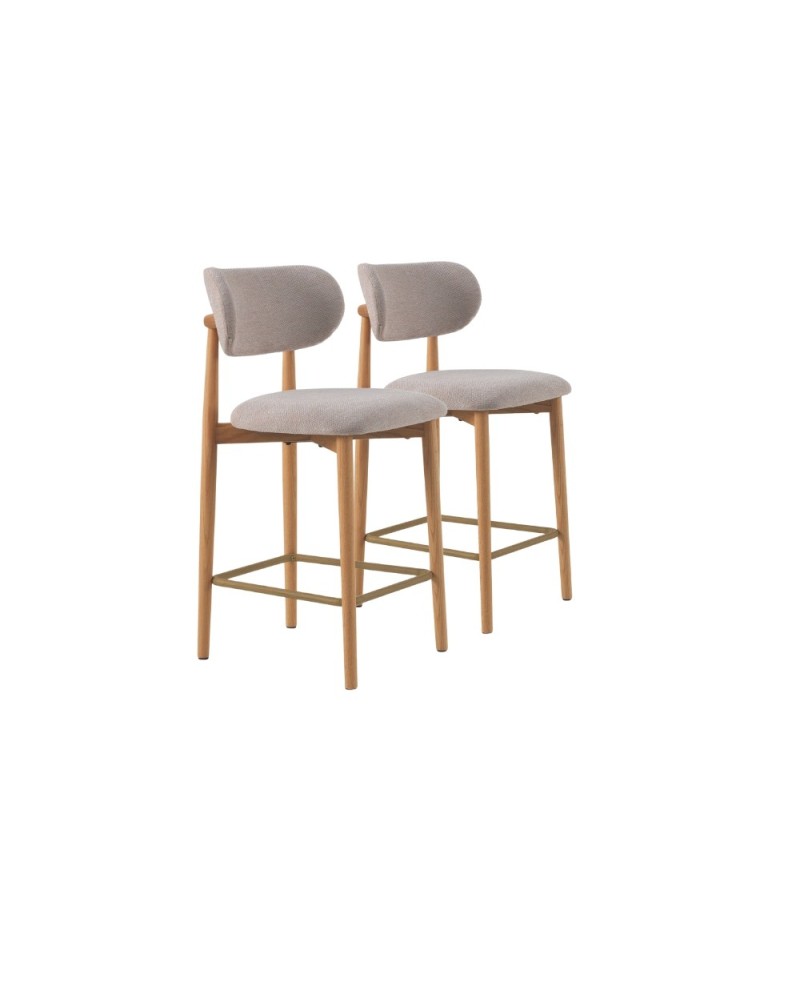 Lot de 2 tabourets, Guerna