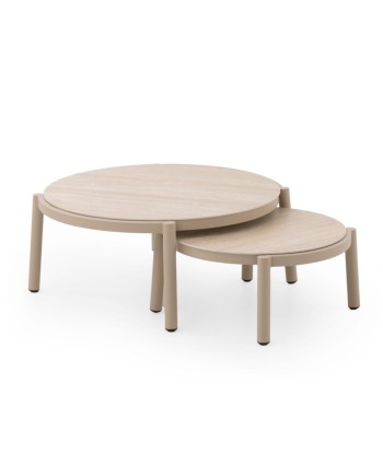 Lot de  2 tables basses, Dualis