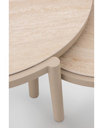 Lot de  2 tables basses, Dualis
