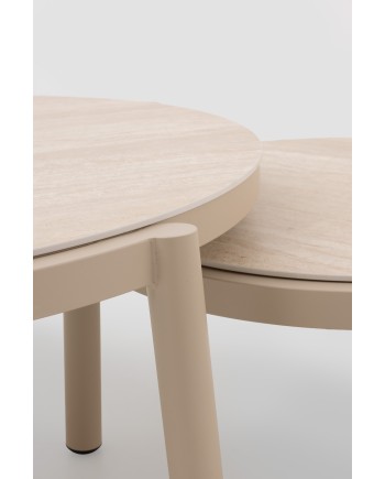 Lot de  2 tables basses, Dualis