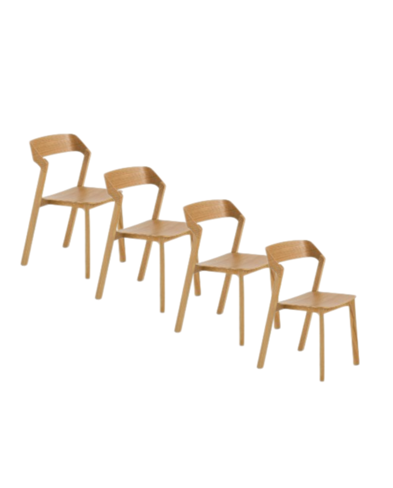 Lot de 4 chaises, Ligato