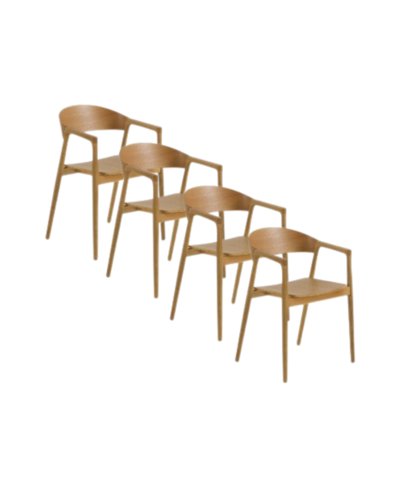 Lot de 4 chaises, Gatom