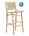 Lot de 2 tabourets, Guille