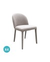 Pack de 4 sillas, Aren