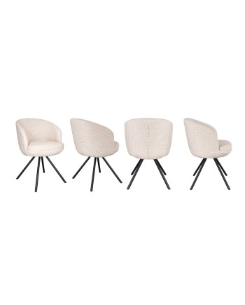 Pack de 4 sillas, Kaelen