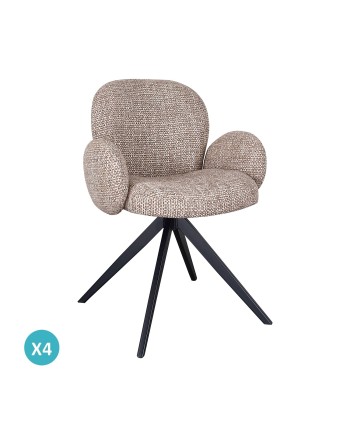 Pack de 4 sillas, Juno
