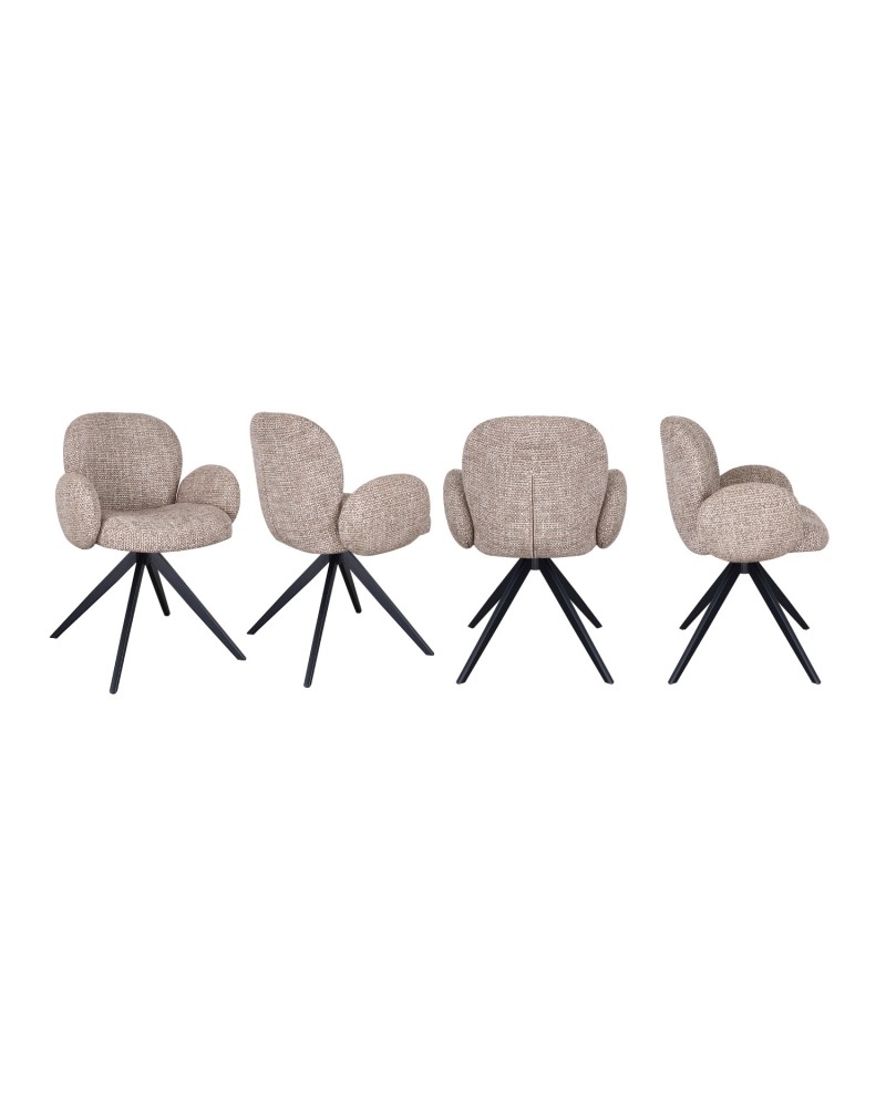 Pack de 4 sillas, Juno