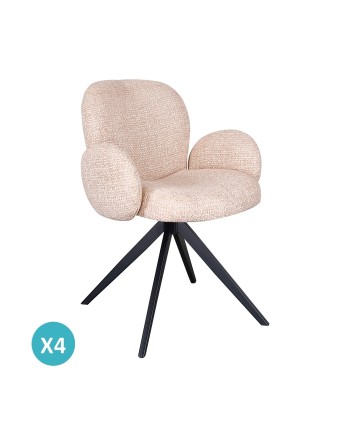 Pack de 4 sillas, Nyx