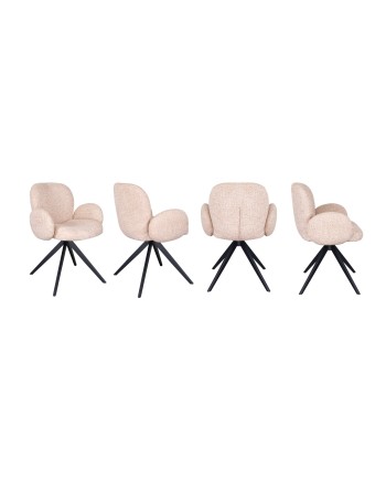 Pack de 4 sillas, Nyx