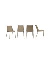 Lot de 4 chaises, Mozas