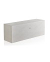 meuble TV bois de frêne blanc patiné